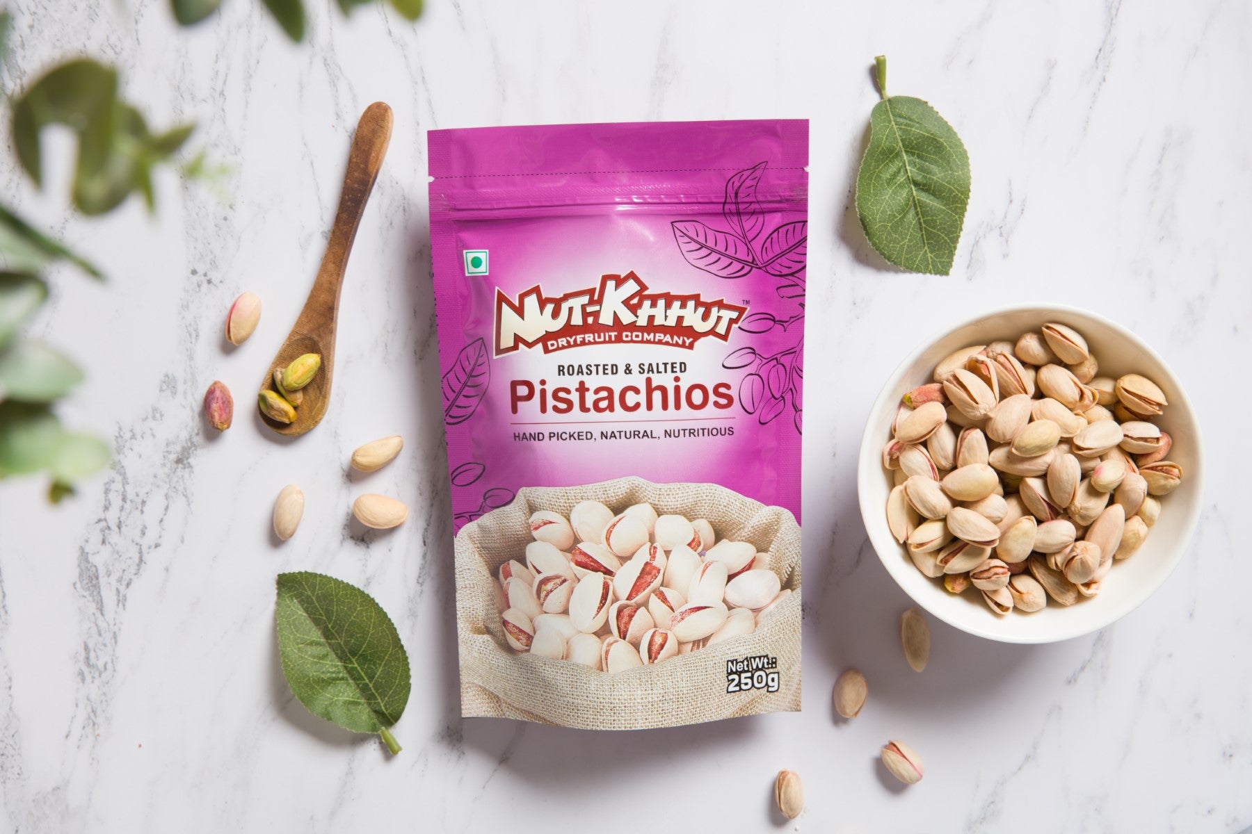 Roasted & Salted Regular Irani Pistachios - 250 Grams