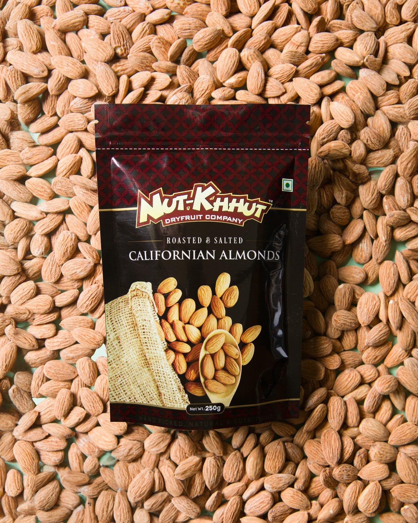 Roasted & Salted Californian Almonds - 250 Grams