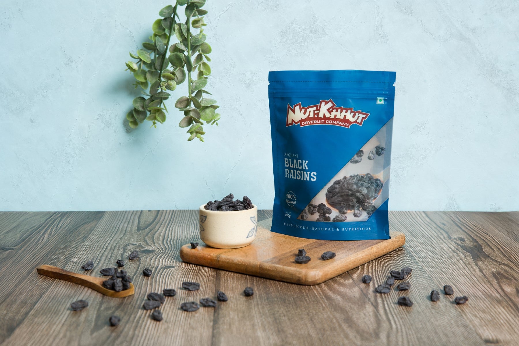 Afghani Black Raisins 250- Gram