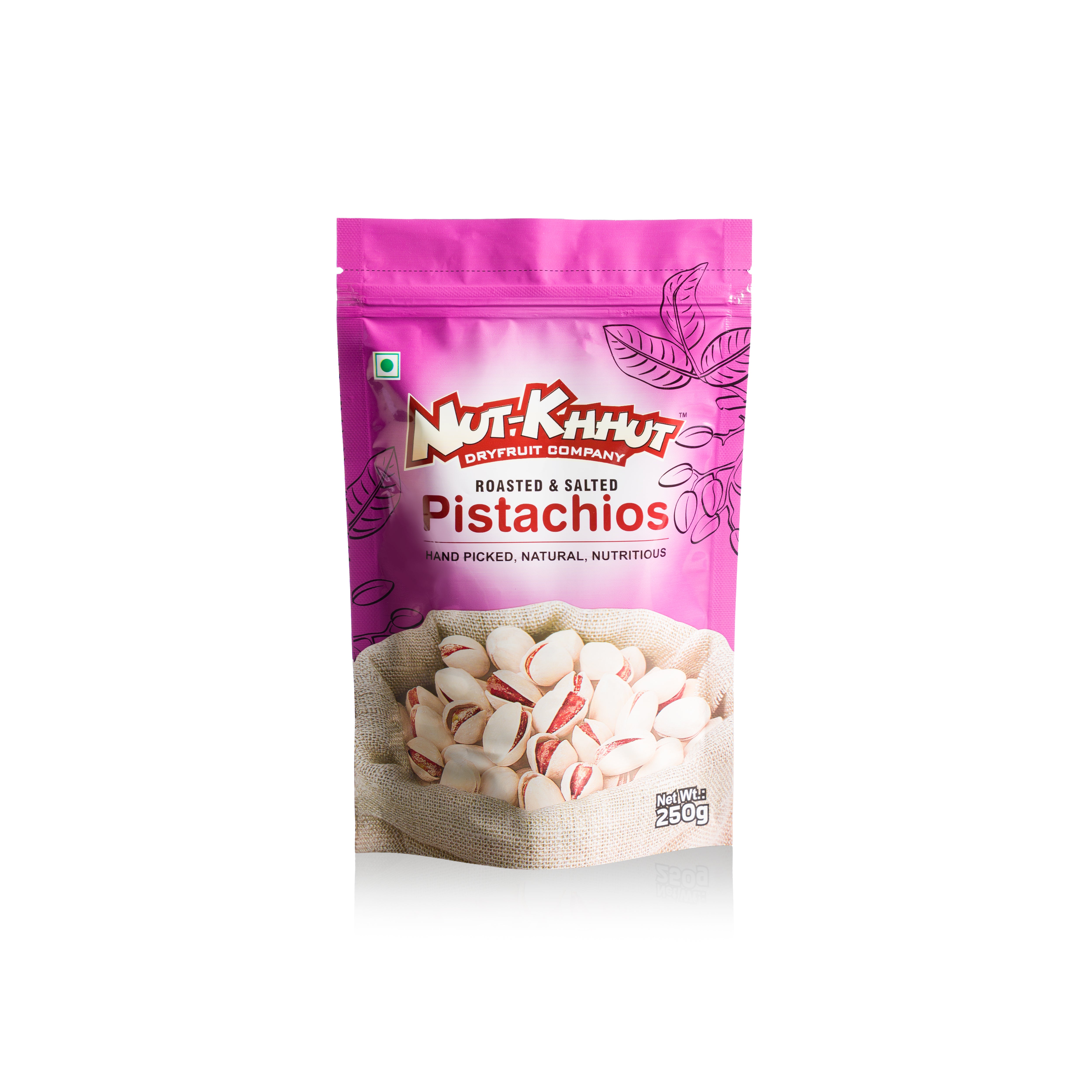 Roasted & Salted Regular Irani Pistachios - 250 Grams