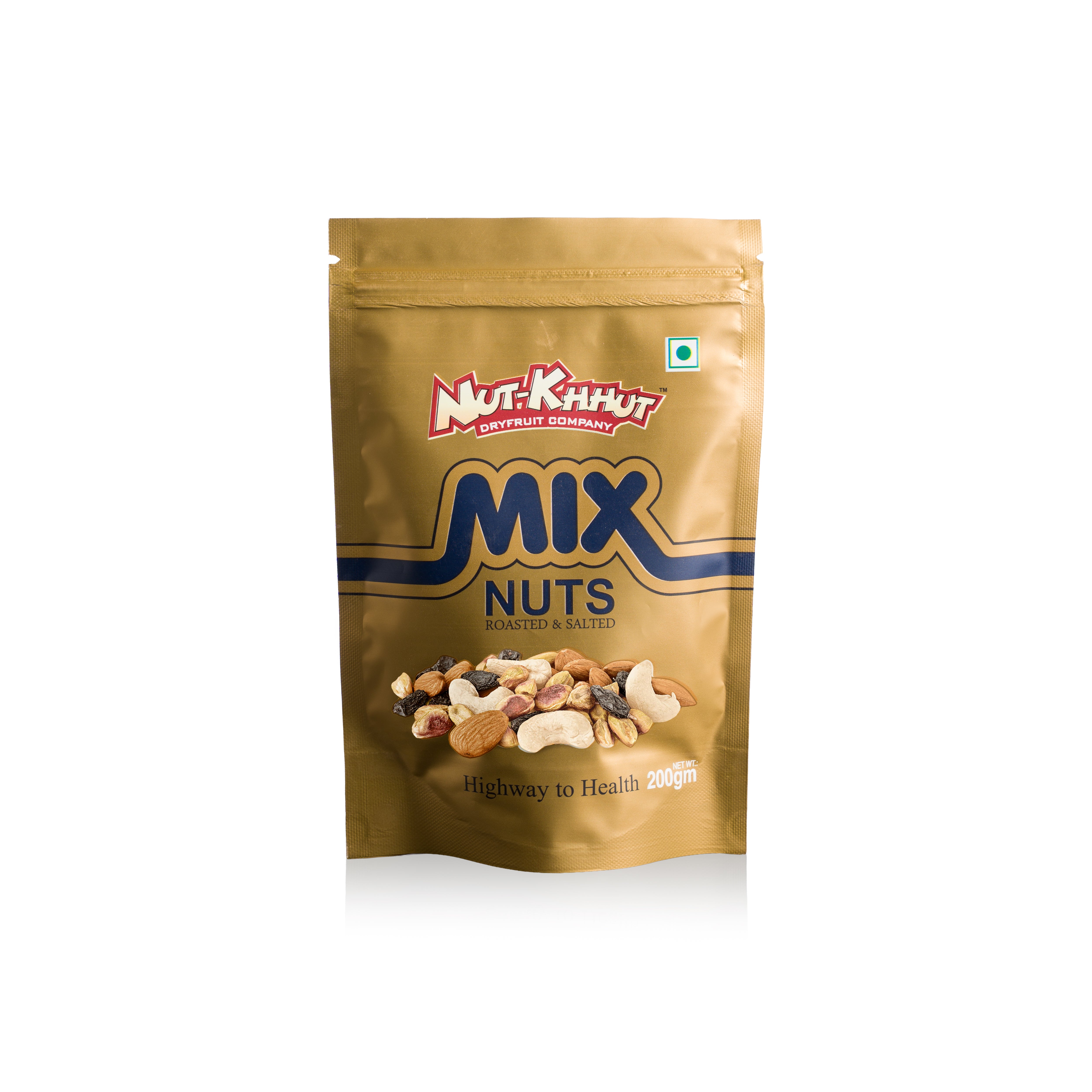 Roasted & Salted Mix Nuts - 200 Grams
