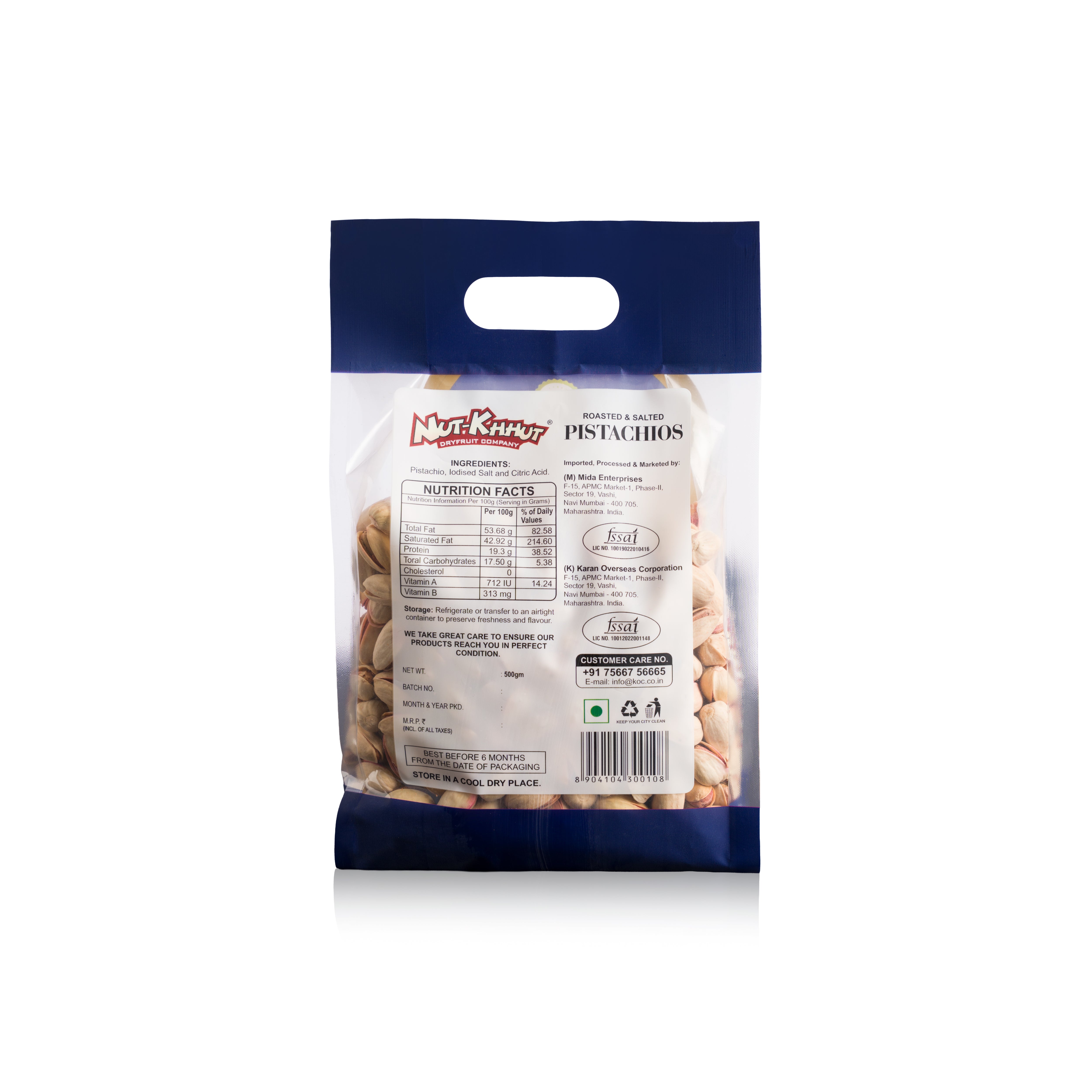 AAA Irani Pistachios - 500 Grams