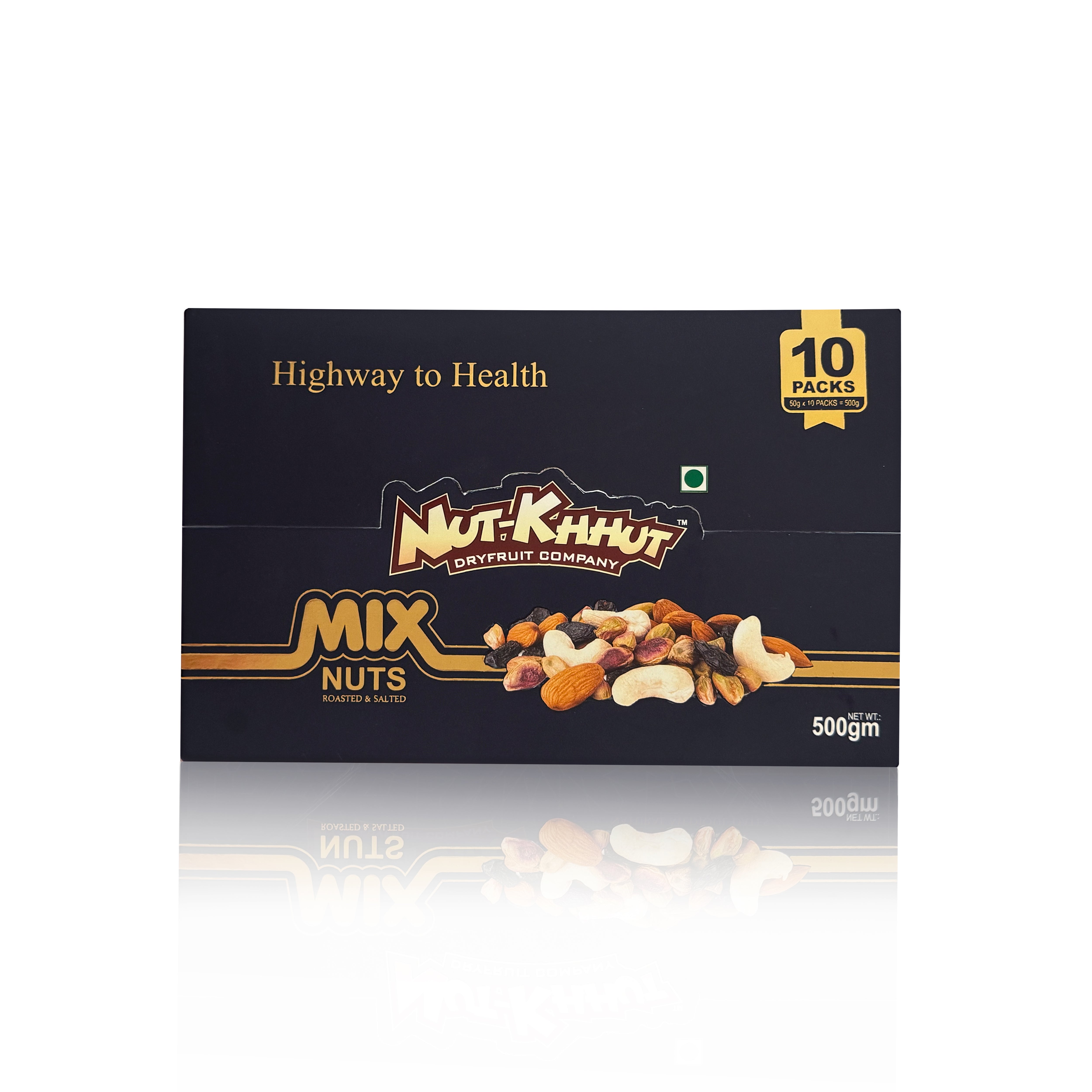 Roasted & Salted Mix Nuts - 500 Grams